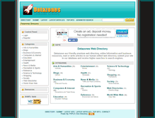 Tablet Screenshot of datazones.com